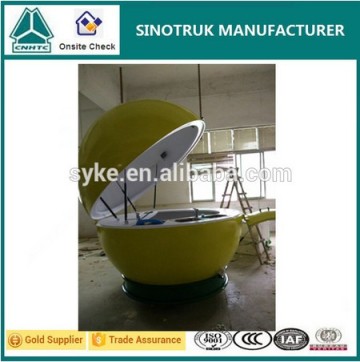 outdoor waterproof lemon shape bar kiosk price