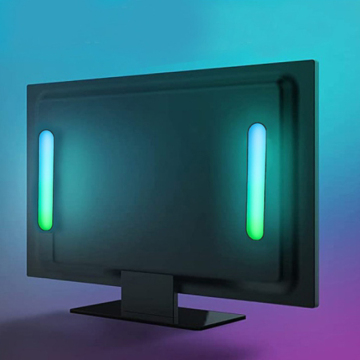 Voice-Activated LED Mood Lighting App for TV with Ambient Music Rhythm