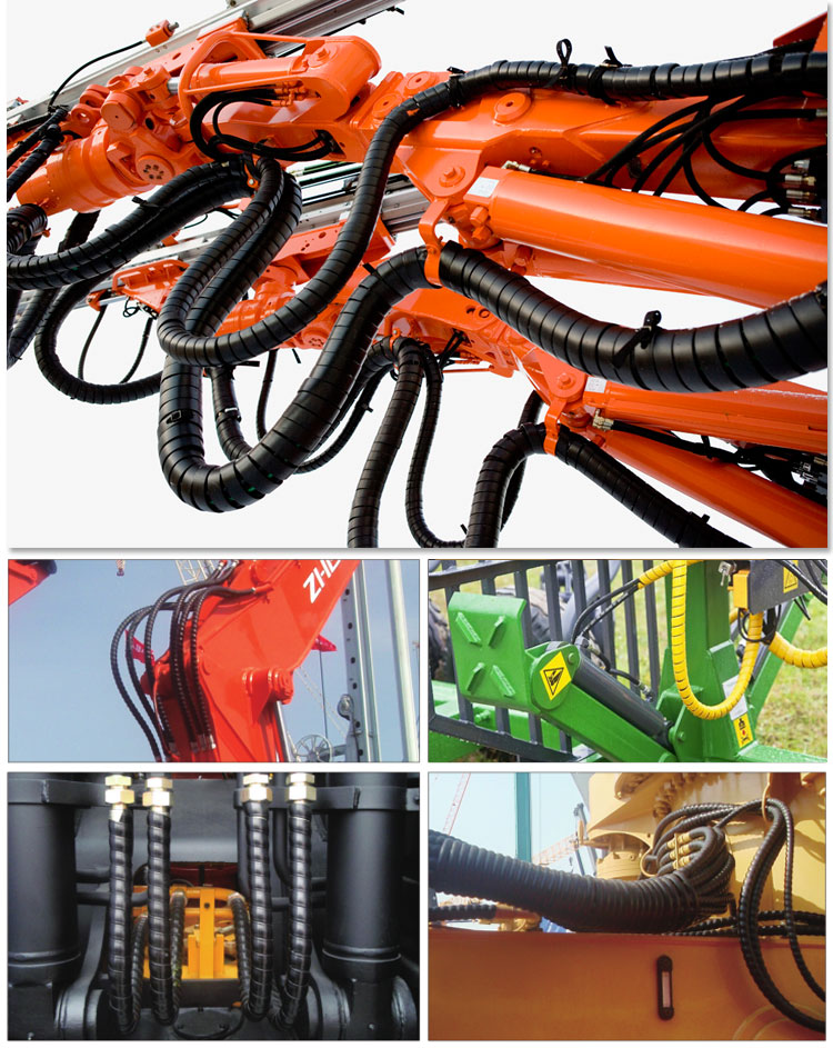 Hydraulic Hose Guard Application