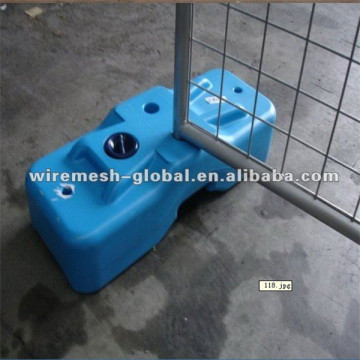 Plastic temporary fencing mesh