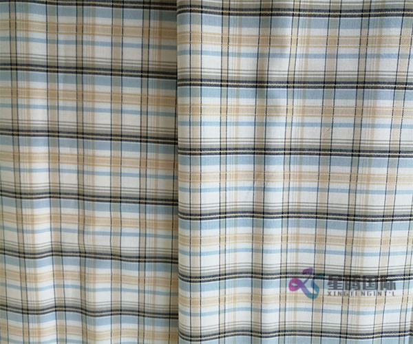 100%Cotton Check Beautiful Dobby Fabric