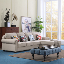 2-Piece Coaster Corner Upholstered Sectional Sofa