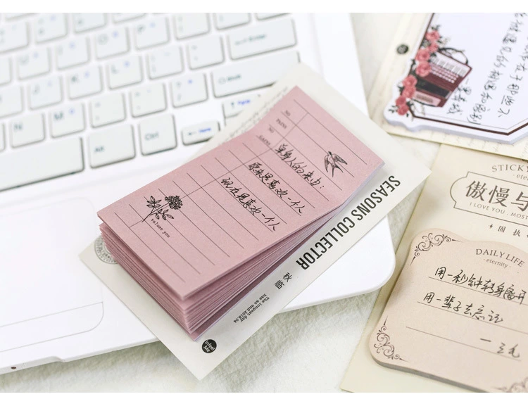 Creative Design Tearable Sticky Memo Pad