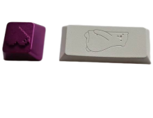 CNC custom keyboard caps