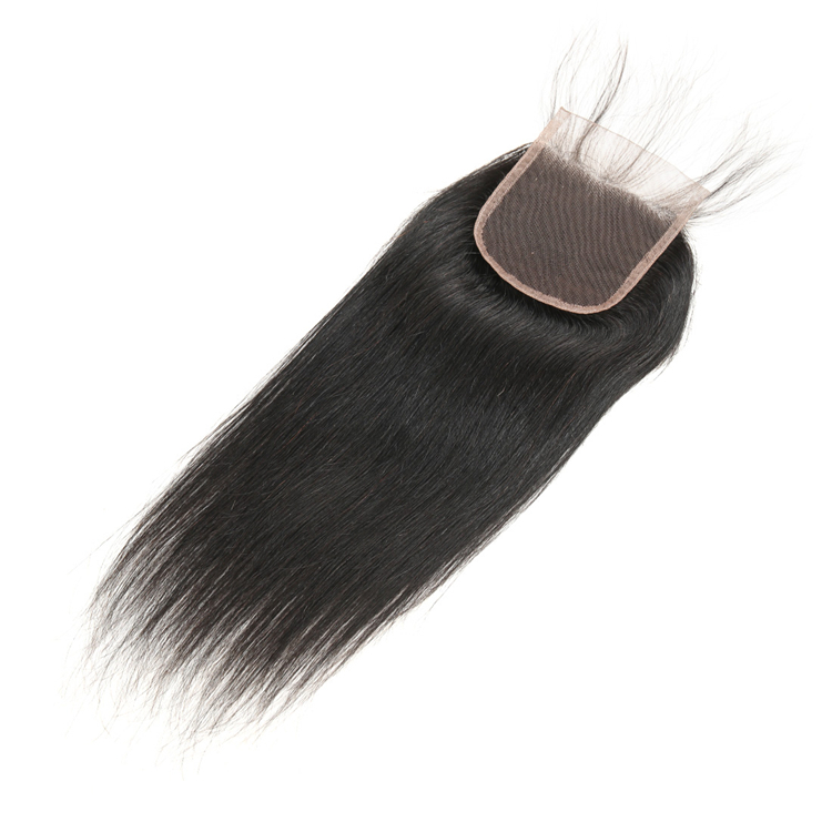 Wholesale Raw Closure Silk Lace Closure Brazilian Hair With Frontal 8Inch Cuticle Align Virgin Cheap Closure