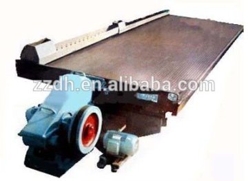 mineral shaking table for iron ore in mineral processing