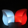 Podświetlane krzesło barowe LED z możliwością ładowania