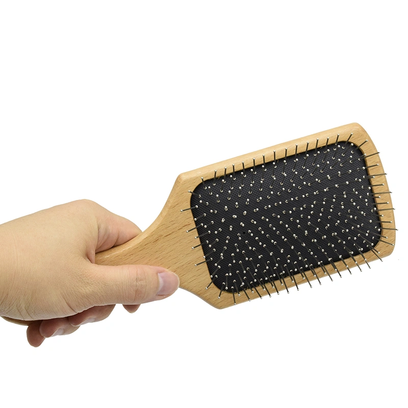 Top Sales Professional Wood Custom Plastic Hair Brush Wholesale