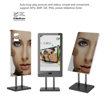 3D -Werbung Android Badezimmer wasserdichte TV -Wand montiert