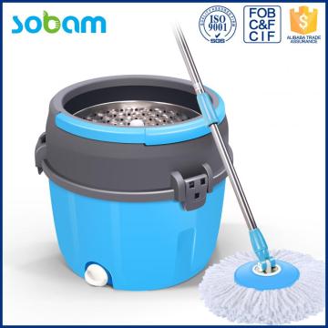 Single Microfiber Durable Spin Floor Cleaning Mop