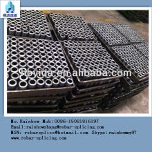 100% Bar Break Performance of high tensile strength rebar coupler China Leading Manufacture