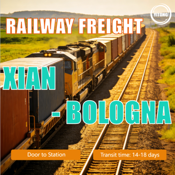 Xi`an to Bologna Railway Freight Service