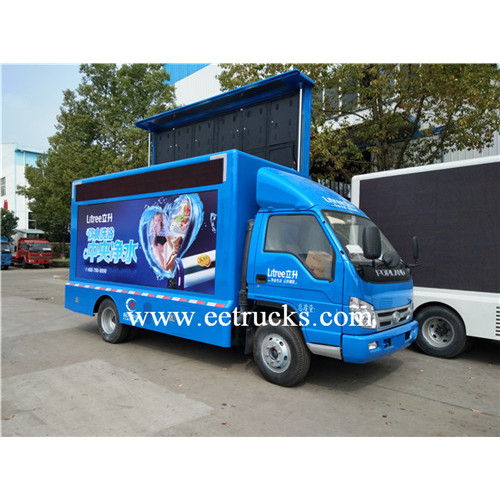 Foton 2 Screen Mobile LED Camiones publicitarios