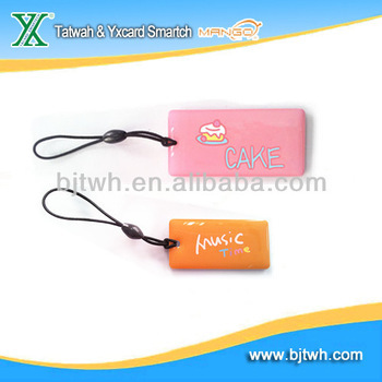 Rectangle RFID small epoxy tag