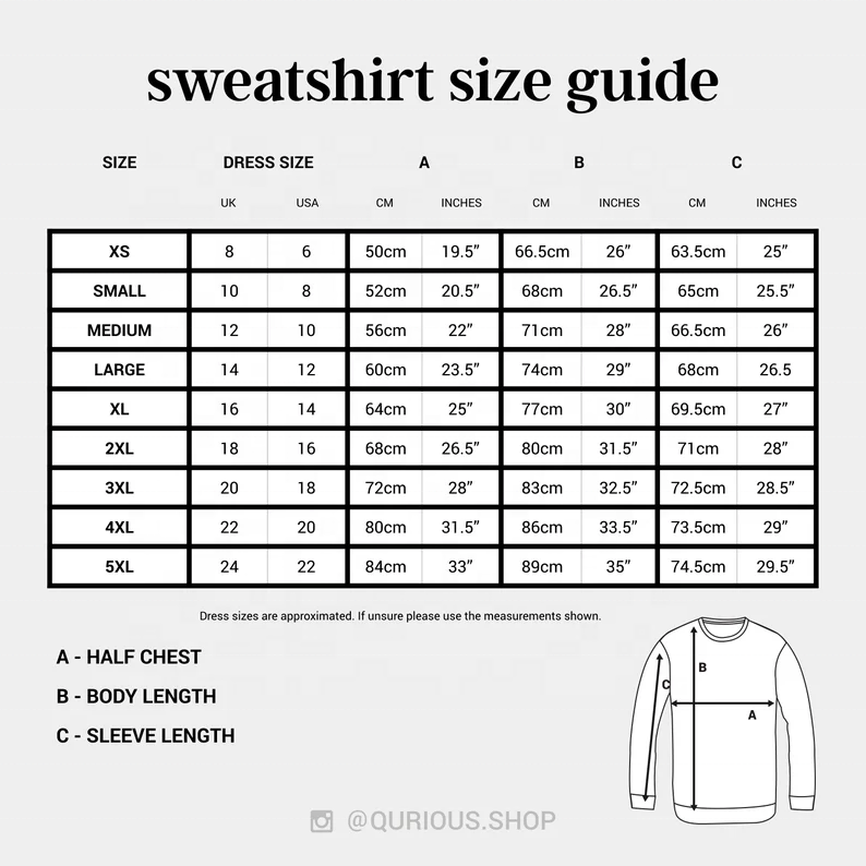 Swearshirts Size