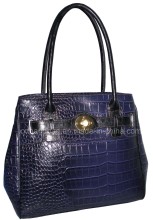 Croco PU Ladies Handbag (A0542)