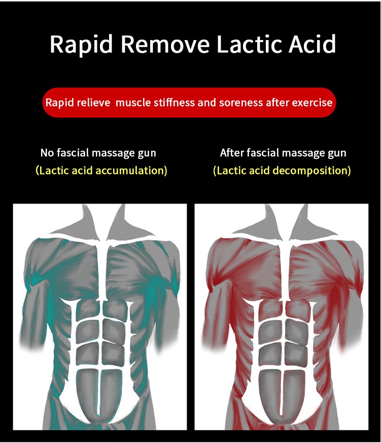 massage tools muscle stimulator electric full body fascia gun massage