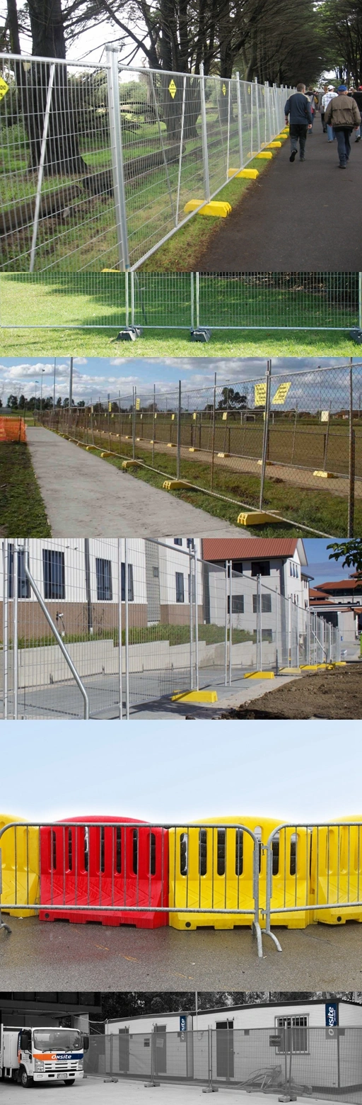 Heavy Duty Galvnanized Temporary Fence for People Protection on Amazon