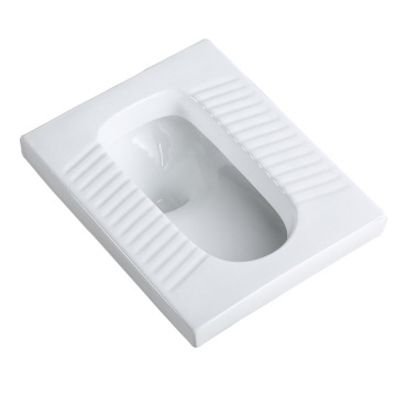 Bathroom Ceramic Squatting WC Pan Antiskid Squat Pan