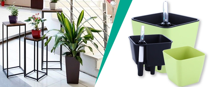 Fiberglass Flowerpots & Planter for Home & Garden Decor