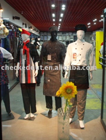 kitchener uniform,chef wear,chef jacket