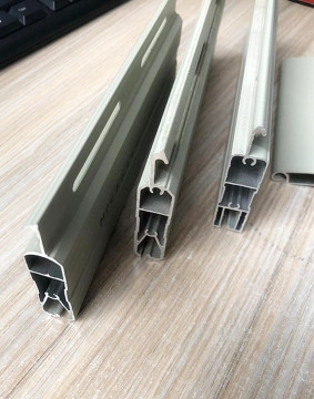 Powder Coated Rolling Shutter Door Aluminum Profile