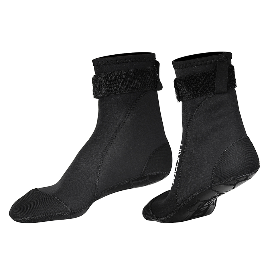 Seaskin Adult Black Neoprene Sock Snorkeling