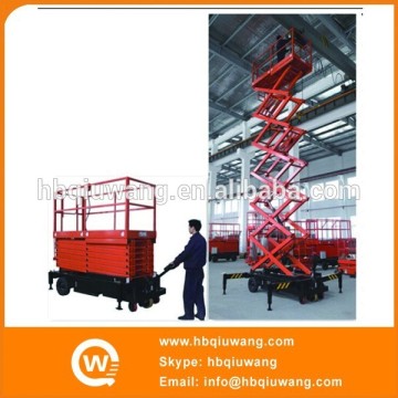 Scissor lift trailers