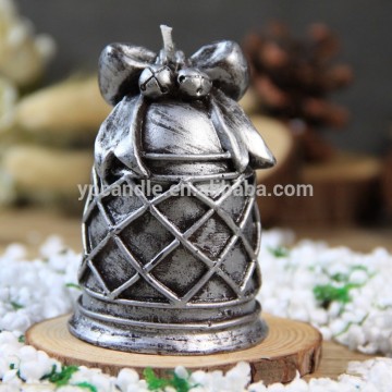 The Christmas bell candle