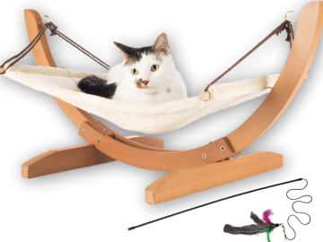 Large Soft Plush Cat Hammock