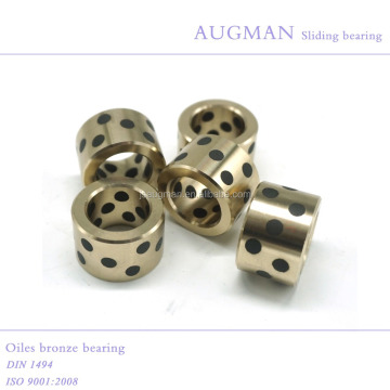 JDB Oilless Solid Lubricant Embedded Bronze Bushing