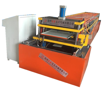 Color steel plate cold roll forming machines