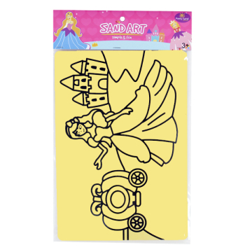 Princess sand art cards