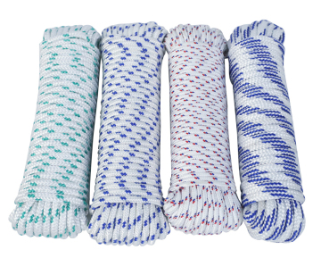 16 Strand PP Braided Rope Multi-Color - 8 Strand Polypropylene Braided Line Rope String