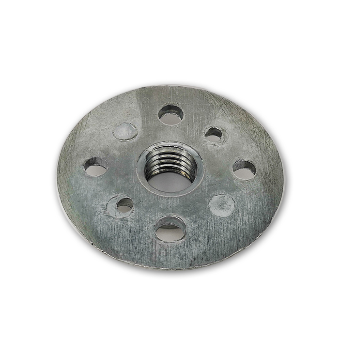 Zinc alloy angle grinder pad spare parts platen replacement