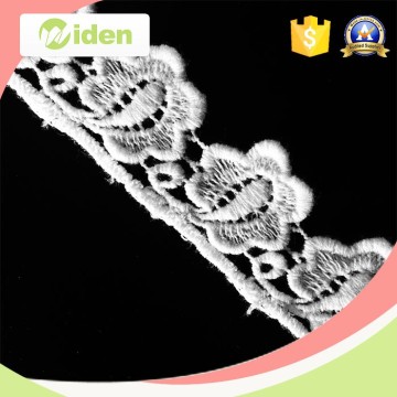 African guipure lace fabric bridal lace trim embroidery