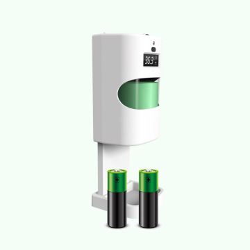 CoronaVirus Sanitizer Dispenser dengan Penguji Suhu Kulit