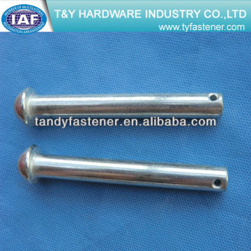 Round head Pin Carbon Steel plain