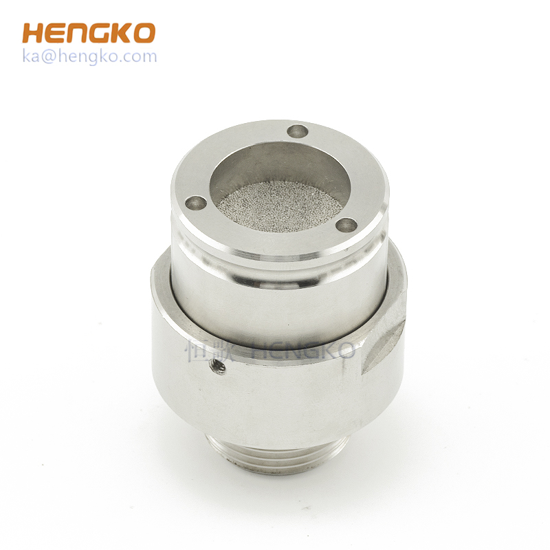 Highly-Engineered Custom Sintered Porous Metal Flame Arrestors For Combustible Gas Analyzers