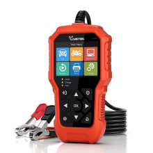 VDIAGTOOL BT500: 6V/12V/24V Battery Tester for Car & Motorcycle