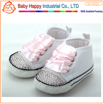 Cheap fancy canvas shoes for girl baby