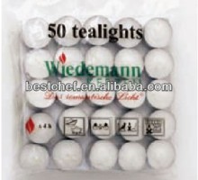 white no pollution Tealights