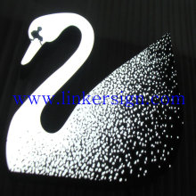 outdoor / indoor resin led channel letter sign / led logo led channel letter