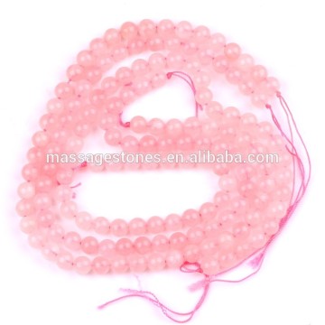 Natural pink rose quartz 6mm loose gems beads