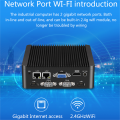 Industrial N5000 J4125 Mini PC With 6 RS232