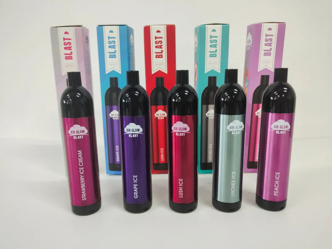 Aierbaita Wholesale Vape Air Glow Blast 7000puffs with 5 Best Flavors Electric Cigarette