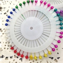 Colorful Plastic Pearl Sewing Pin for Garment
