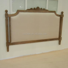 French Style Antique Hotel Bed Headboard Upholstered Headboard