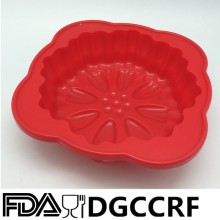 Round brownie/Corn Bread Silicone pie cake Pan mold for pumpkin pine