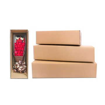 Wholesale Foldable Corrugated Cardboard Floral Packaging Plant Shipping Boxes